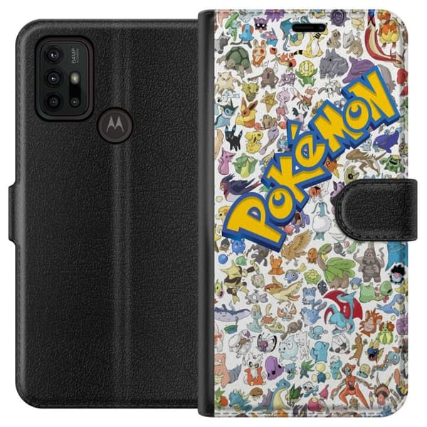 Motorola Moto G30 Tegnebogsetui Pokémon
