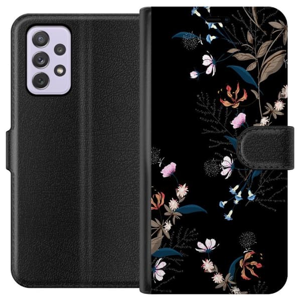 Samsung Galaxy A52s 5G Tegnebogsetui Blomster