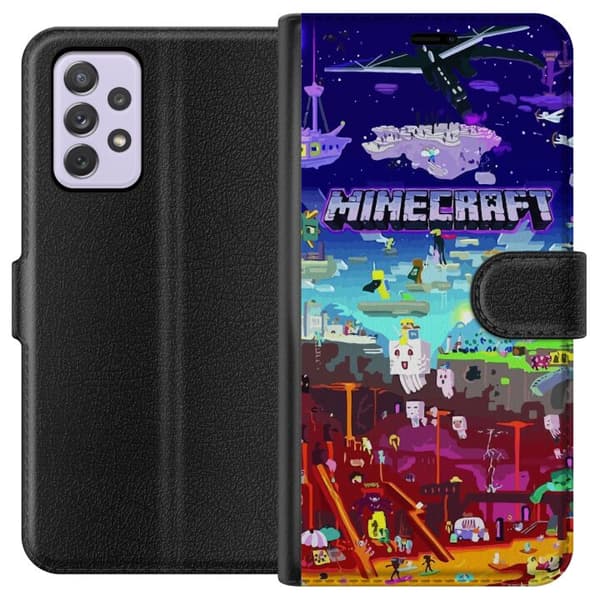 Samsung Galaxy A52s 5G Tegnebogsetui MineCraft