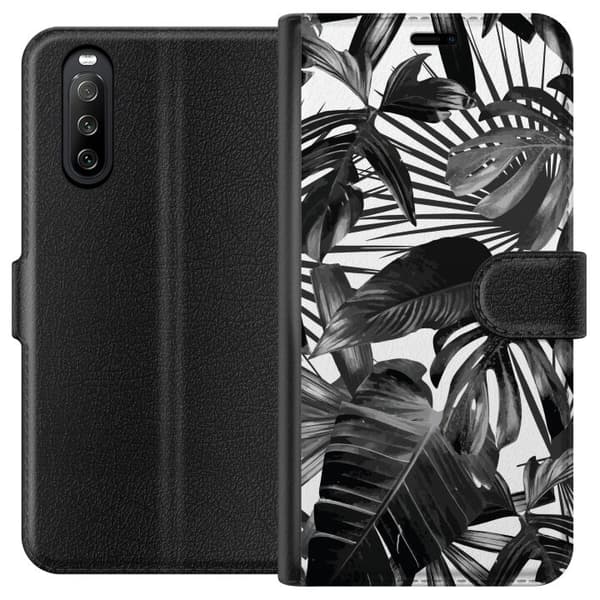 Sony Xperia 10 III Lompakkokotelo Lehti