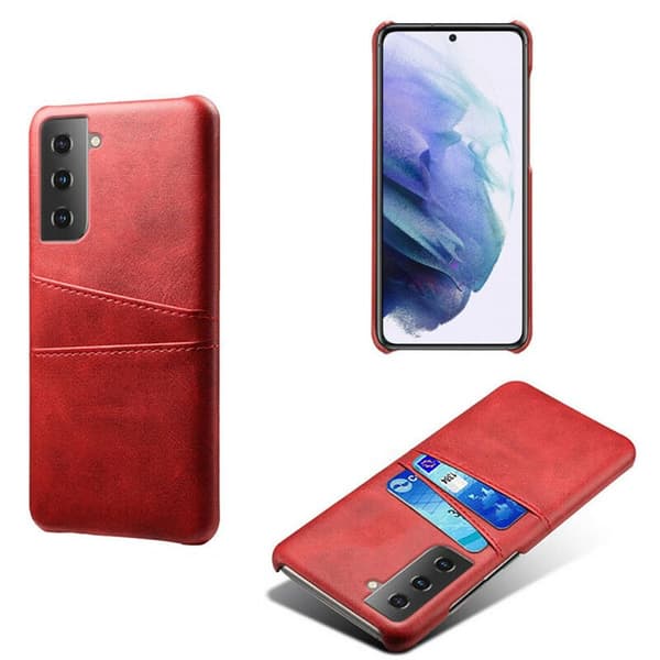 Retro-kuori hedelmäpeleillä Samsung Galaxy S22 : väri - punainen