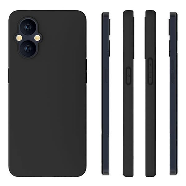 Silikone cover OnePlus Nord N20 5G - Sort