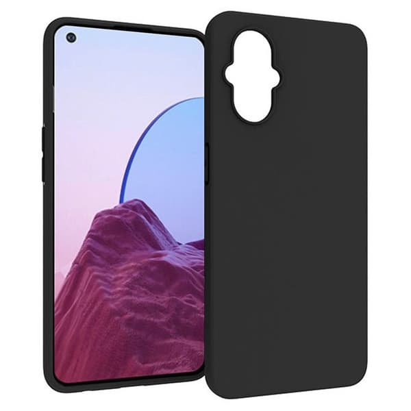 Silikone cover OnePlus Nord N20 5G - Sort