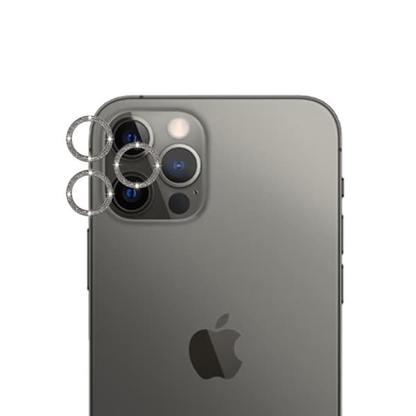 Eagle Eye Bling Apple iPhone 12 Pro Max - Sølv Flash