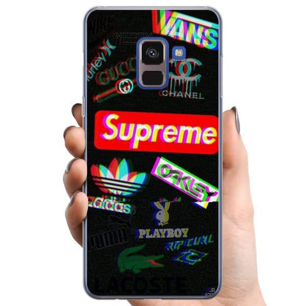 Samsung Galaxy A8 (2018) TPU Mobilskal 3D