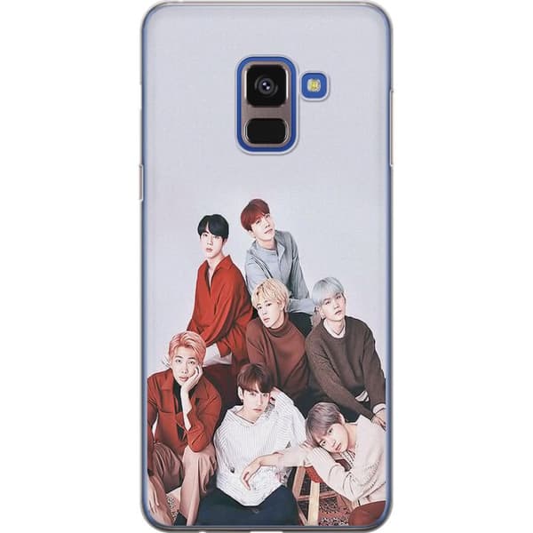 Samsung Galaxy A8 (2018) Läpinäkyvä kuori K-POP BTS