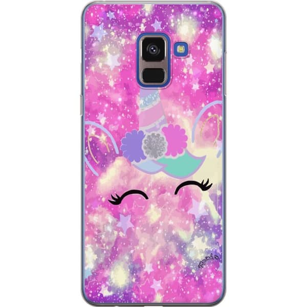 Samsung Galaxy A8 (2018) Gennemsigtig cover Enicorn