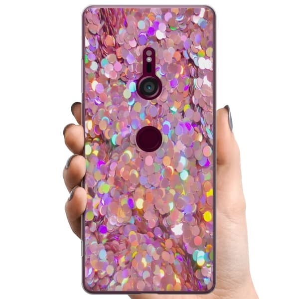 Sony Xperia XZ3 TPU Mobilskal Glitter