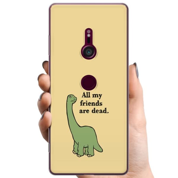 Sony Xperia XZ3 TPU Mobilskal Dinosaurier