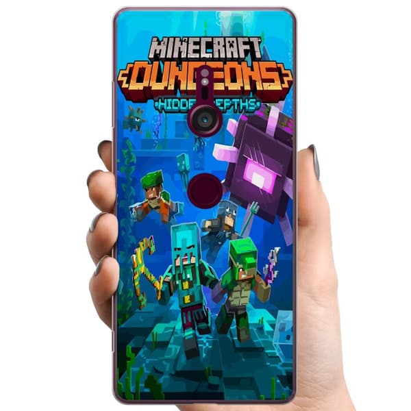 Sony Xperia XZ3 TPU Mobildeksel Minecraft