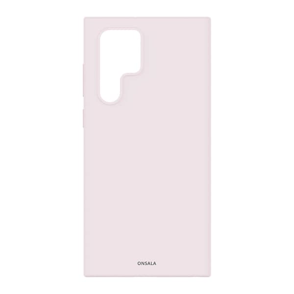 Mobilcover Silikone Sand Pink - Samsung S22 Ultra