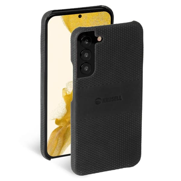 Krusell Samsung Galaxy S22 Plus Kuori Leather Cover Vintage Black