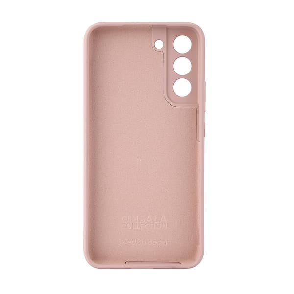 Mobilskal Silikon Sand Pink - Samsung S22