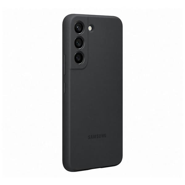 Samsung Original Galaxy S22 Kuori Silicone Cover Musta