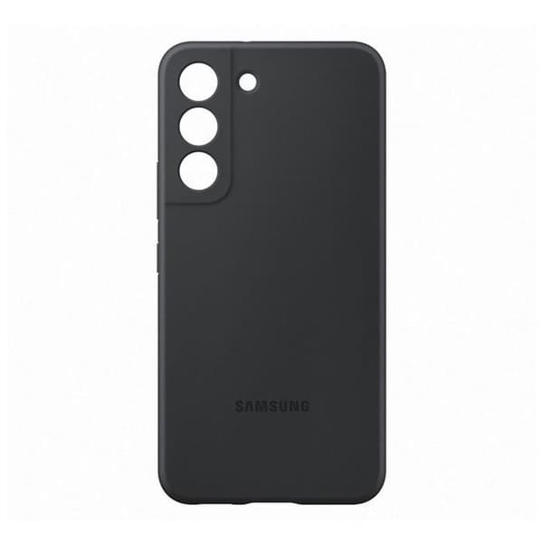 Samsung Original Galaxy S22 Kuori Silicone Cover Musta