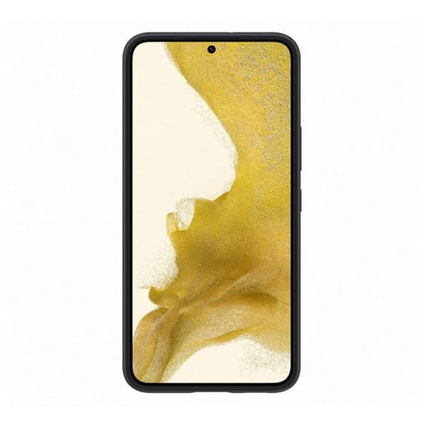 Samsung Original Galaxy S22 Kuori Silicone Cover Musta