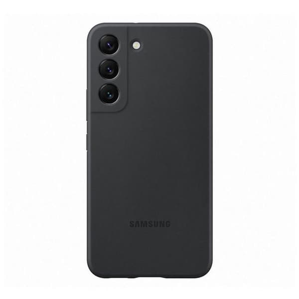Samsung Original Galaxy S22 Kuori Silicone Cover Musta