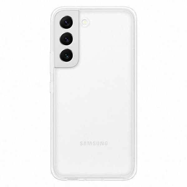 Samsung Original Galaxy S22 Skal Frame Cover Transparent