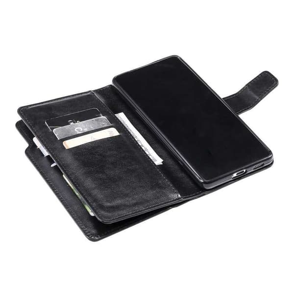 Samsung S22 Ultra Practical Wallet Case med 12-bakke Array V4