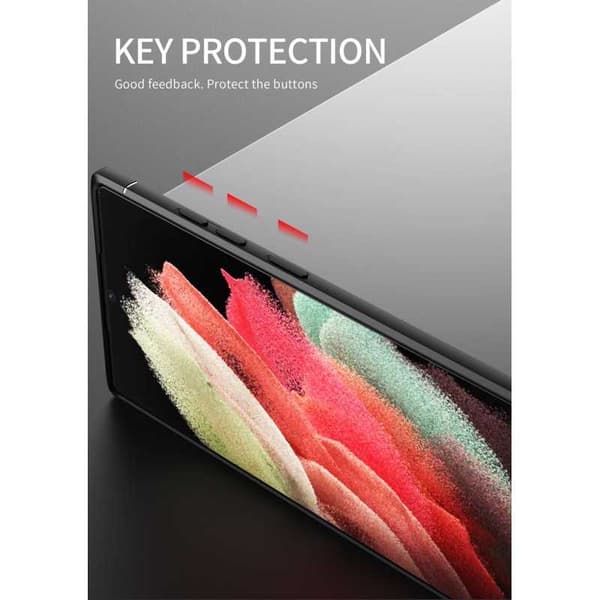Samsung S22 Ultra Praktisk stødsikkert cover med ringholder V3