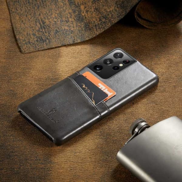 Samsung S22 Ultra Mobile Case -korttikotelo Retro