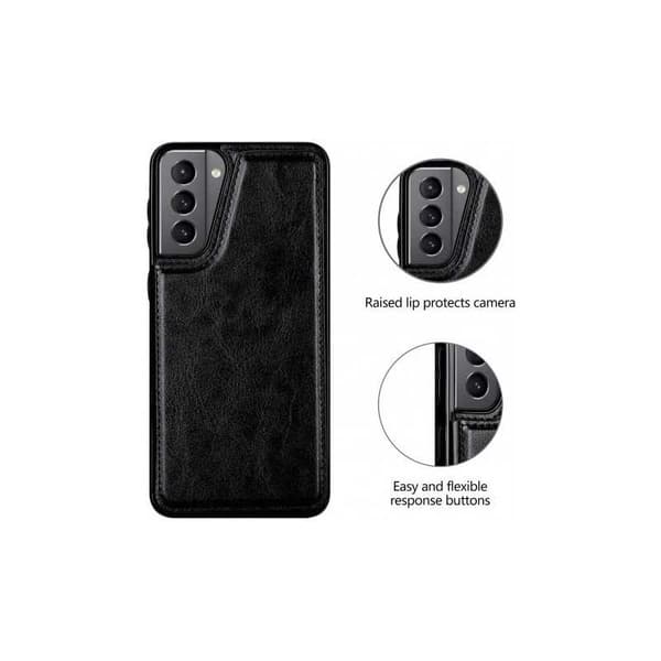 Samsung S22 Plus Shockproof Cover Card Holder 3-SLOT Flippr