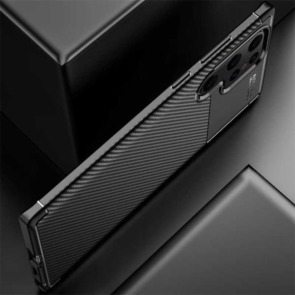 Samsung S22 Ultra Shockproof Slim Cover FullCarbon V4