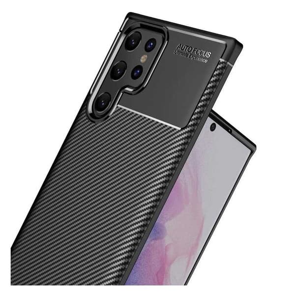 Samsung S22 Ultra Shockproof Slim Cover FullCarbon V4