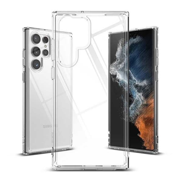 Samsung S22 Ultra stødabsorberende silikonecover Enkelt