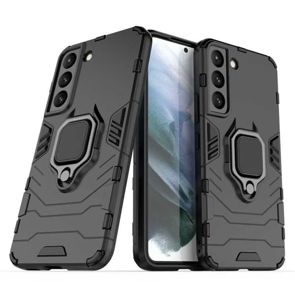 Samsung S22 Plus Shockproof Cover med Ring Holder ThinArmor