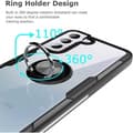 Miniatyrbillede 5 af 7: Samsung S22 Plus Praktisk stødsikkert cover med ringholder V4