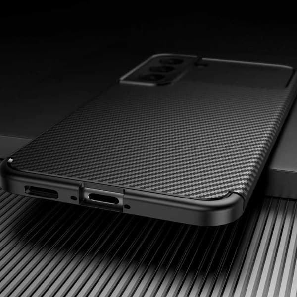 Samsung S22 Plus Stöttåligt Slimmat Skal FullCarbon V4