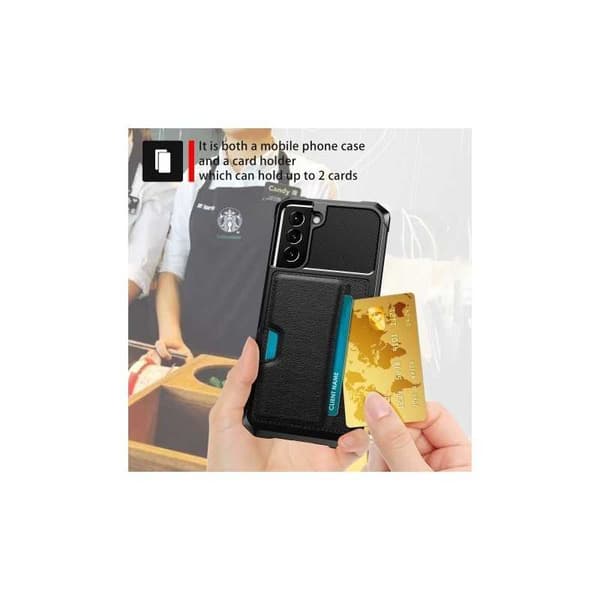 Samsung S22 Plus stødsikkert cover med kortrum Solid V2