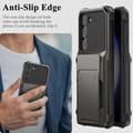 Miniatyrbillede 4 af 7: Samsung S22 Plus stødsikkert cover med ugyldigt kortrum