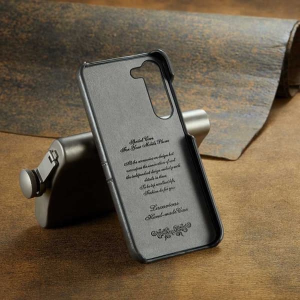 Samsung S22 Plus Mobil Cover Kortholder Retro