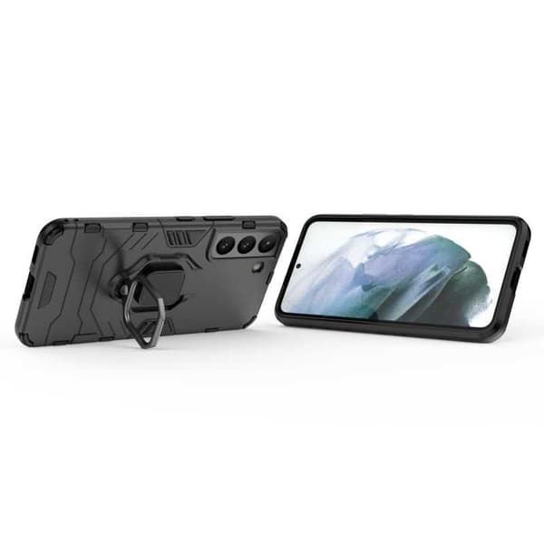 Samsung S22 Shockproof Cover med Ring Holder ThinArmor