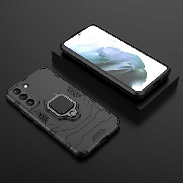 Samsung S22 Shockproof Cover med Ring Holder ThinArmor