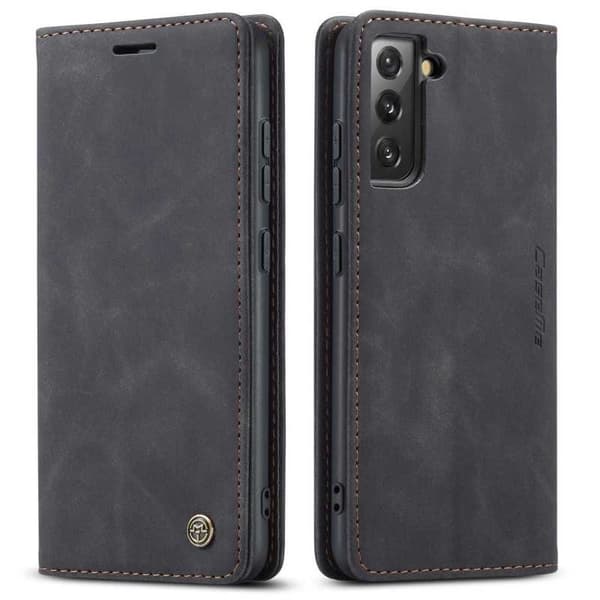 Samsung S22 Exclusive Elegant Flip CaseMe 3-RUMMET