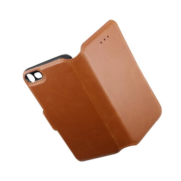 iPhone 7/8/SE 2020 Plånboksfodral med Extra Kortfack Rvelon - Guldbrun