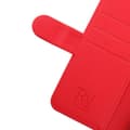 Pikkukuva 4 / 8: iPhone 13 Pro Plånboksfodral Magnet Rvelon - Röd