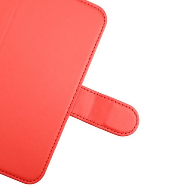 iPhone X/XS Plånboksfodral Magnet Rvelon - Röd