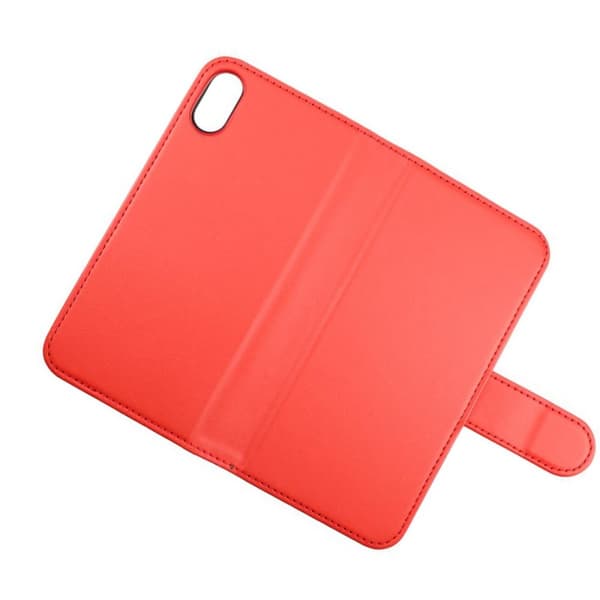 iPhone X/XS Plånboksfodral Magnet Rvelon - Röd