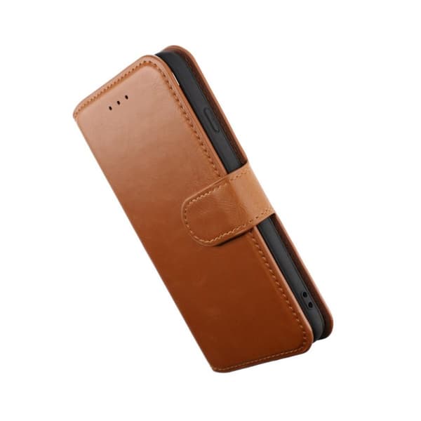 iPhone 7/8/SE 2020 Plånboksfodral Magnet Rvelon - Guldbrun
