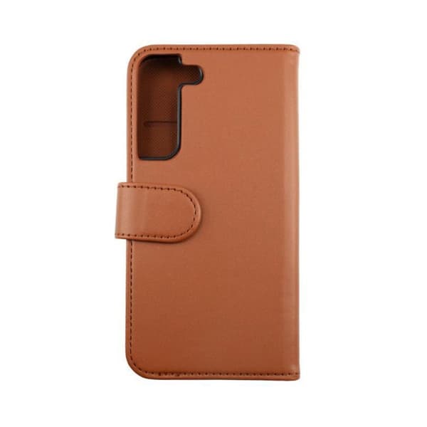 Samsung Galaxy S22 Plånboksfodral Magnet  - Guldbrun