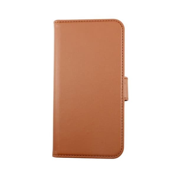 iPhone 13 Mini Plånboksfodral Magnet Rvelon - Guldbrun