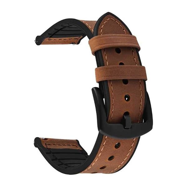 Premium Läderarmband Galaxy Watch 4 40mm/42mm/44mm/46mm