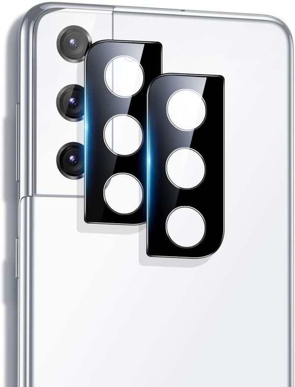 Samsung Galaxy S21/Galaxy S21 PLUS Kameralinsskydd - 2 PACK
