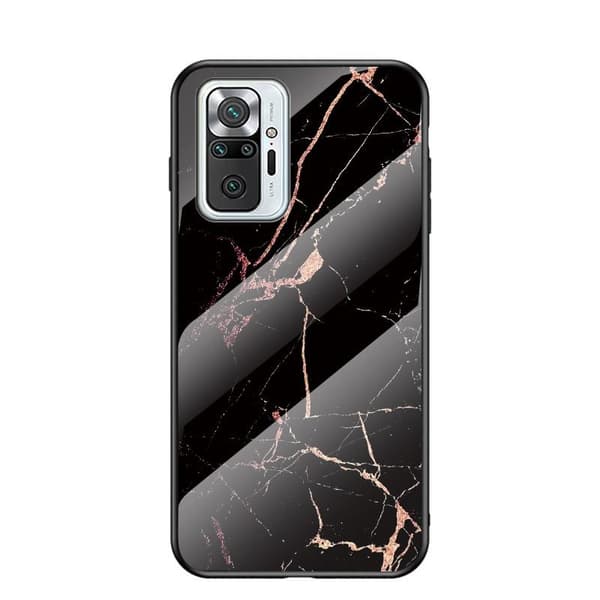 Redmi Note 10 Pro Marmorskal 9H Härdat Glas Baksida Glassback V2
