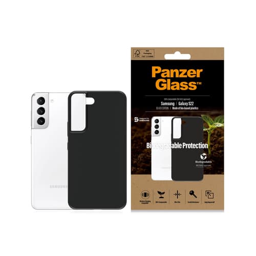 PanzerGlass 0374, Omslag, Samsung, Samsung - Galaxy S22, Svart