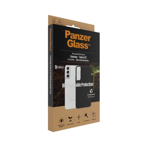 PanzerGlass 0374, Omslag, Samsung, Samsung - Galaxy S22, Svart